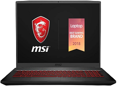 MSI GF75 Thin